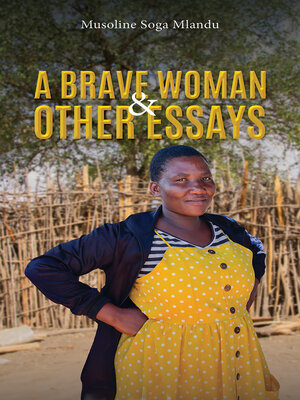 cover image of A Brave Woman and Other Essays